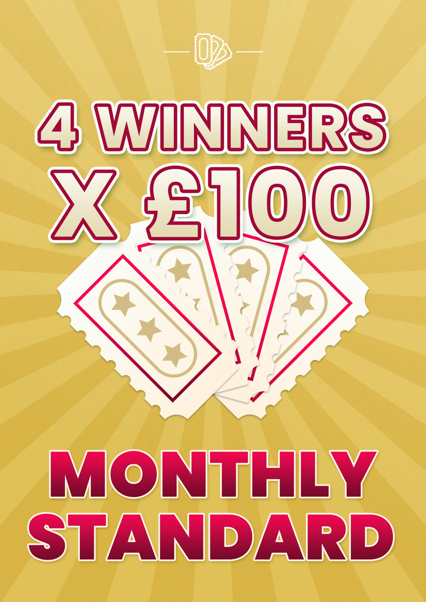 4 Winners Monthly Standard